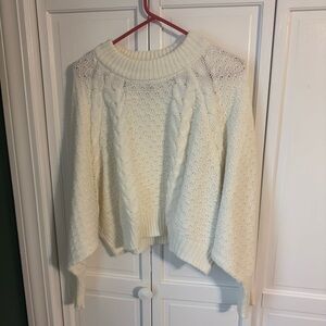 moon & madison Cream Cowl Neck Sweater